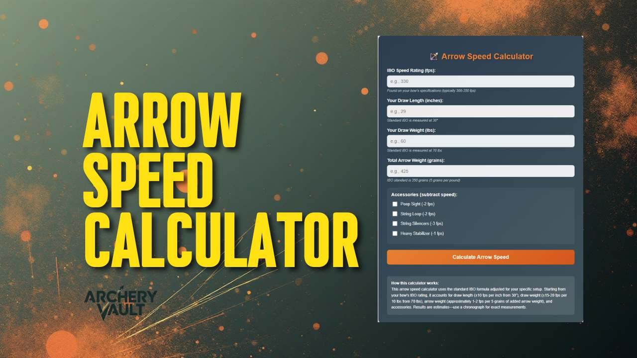 arrow speed calculator
