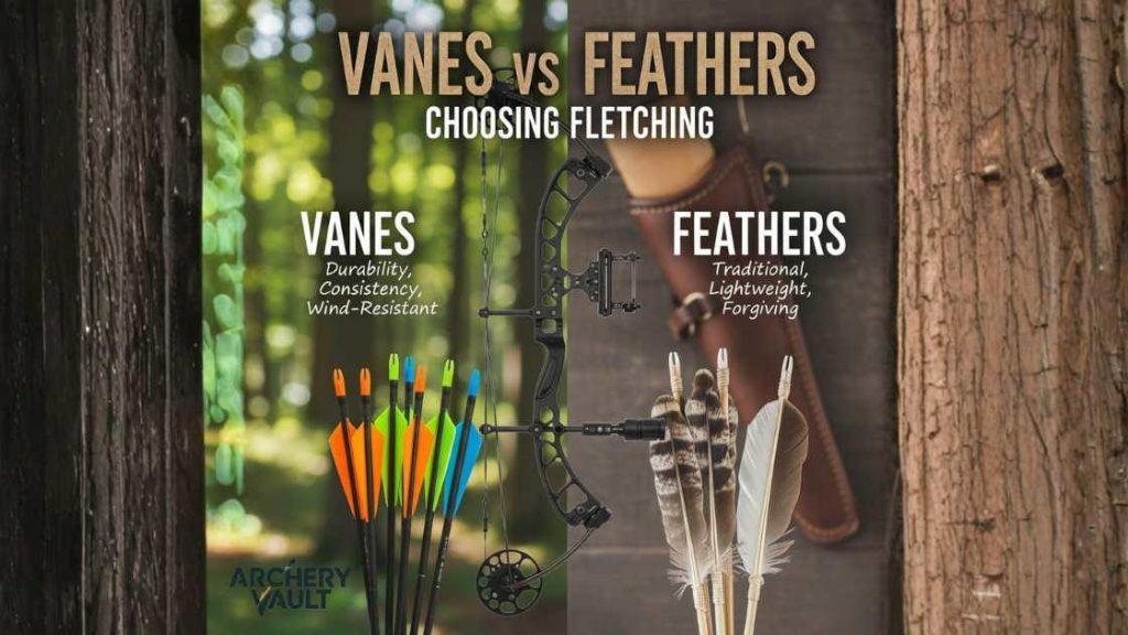 Choosing Fletching: Vanes vs Feathers